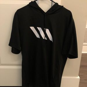 Men’s Adidas Short Sleeve Hoodie